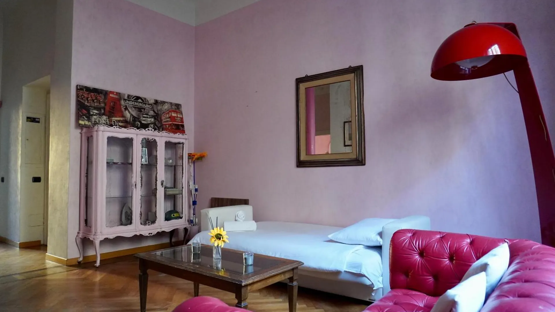 Eschilo In Rosa: Charme E Design Lägenhet Milano Italien
