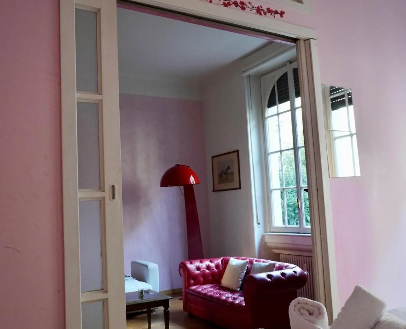 Eschilo In Rosa: Charme E Design Lägenhet Milano Italien